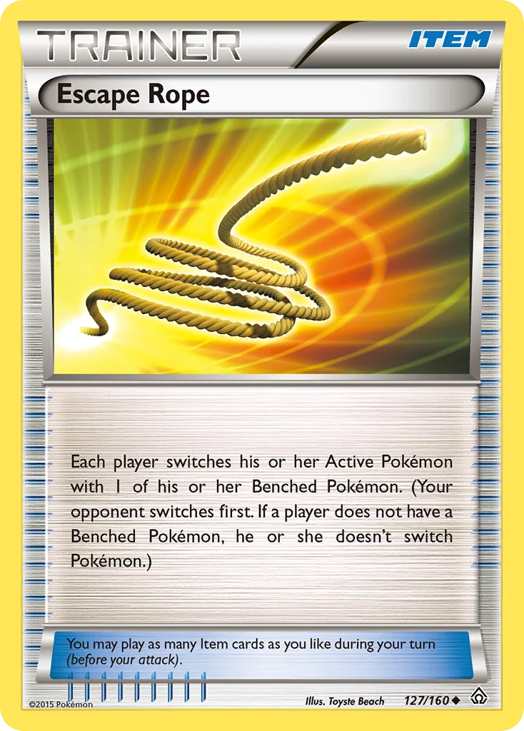 Escape Rope Pokemon card
