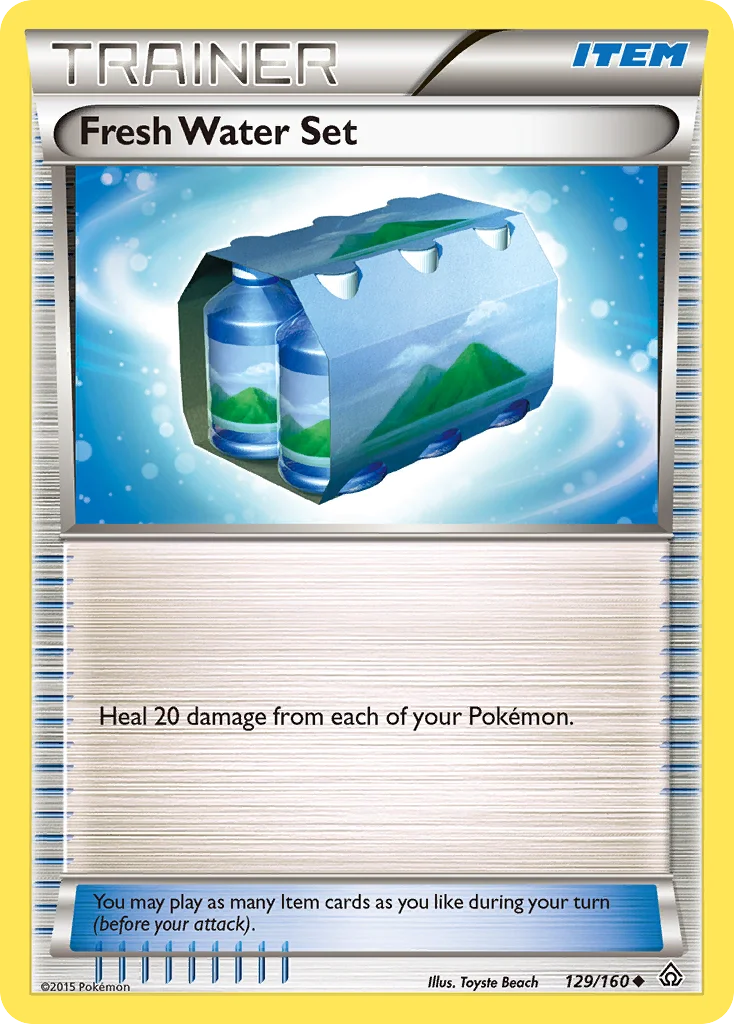Fresh Water Set Pokemon card