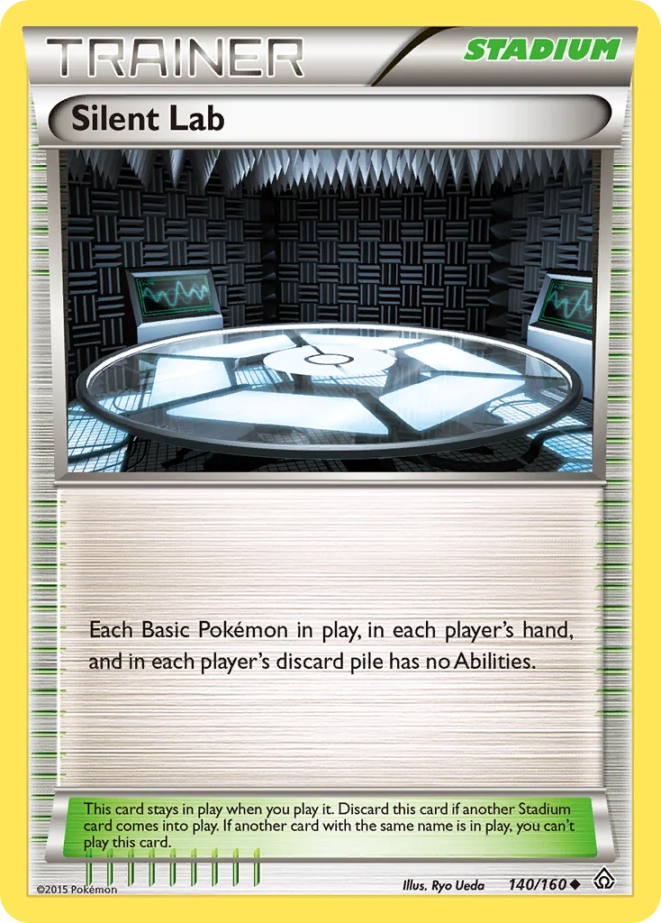 Silent Lab Pokemon card