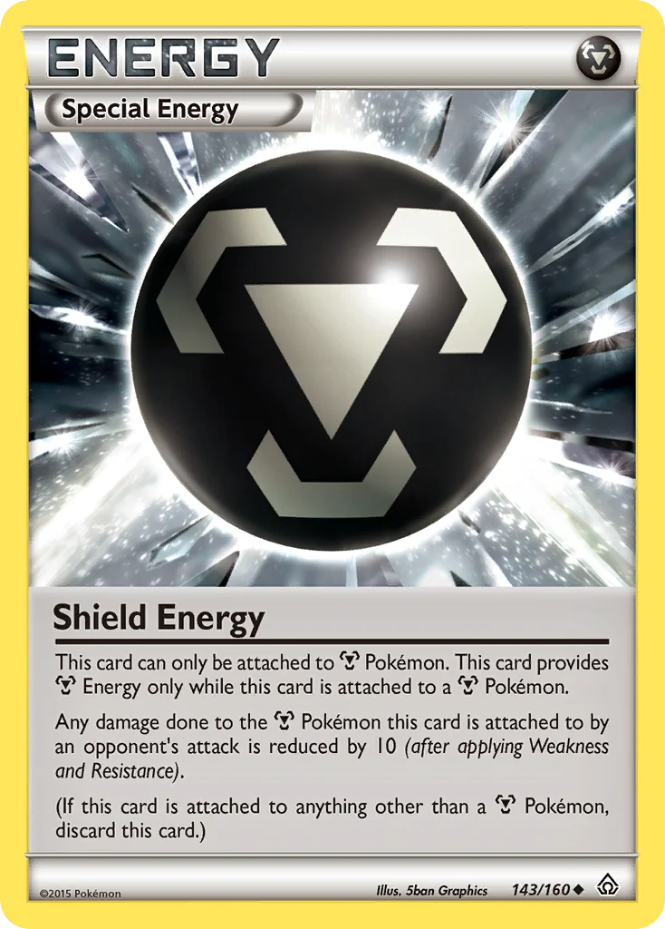 Shield Energy Pokemon card