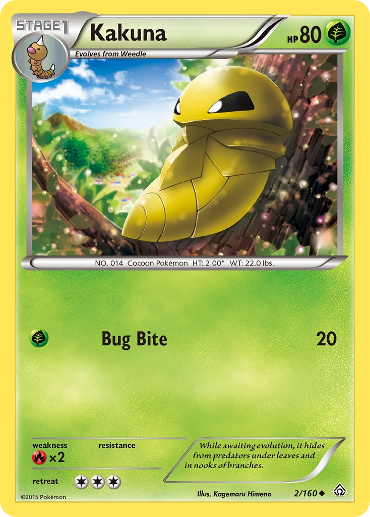 Kakuna Pokemon card