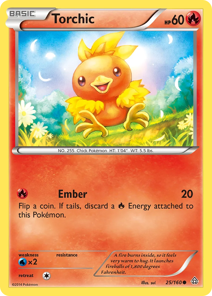 Torchic Pokemon card