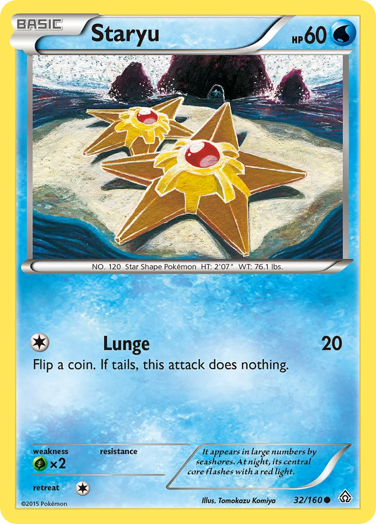 Staryu Pokemon card