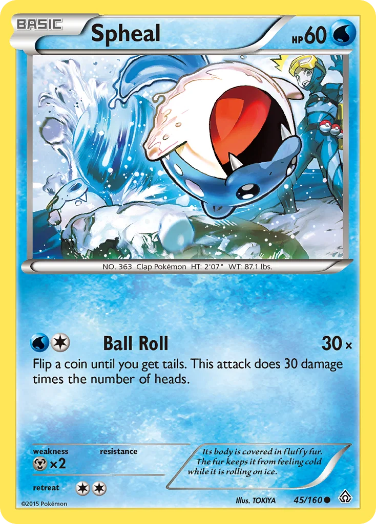 Spheal Pokemon card