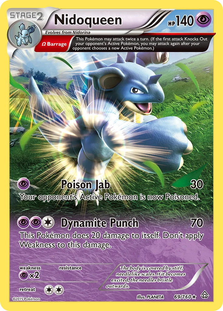 Nidoqueen Pokemon card