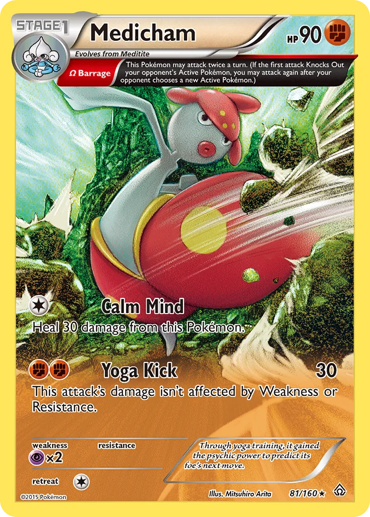 Medicham Pokemon card