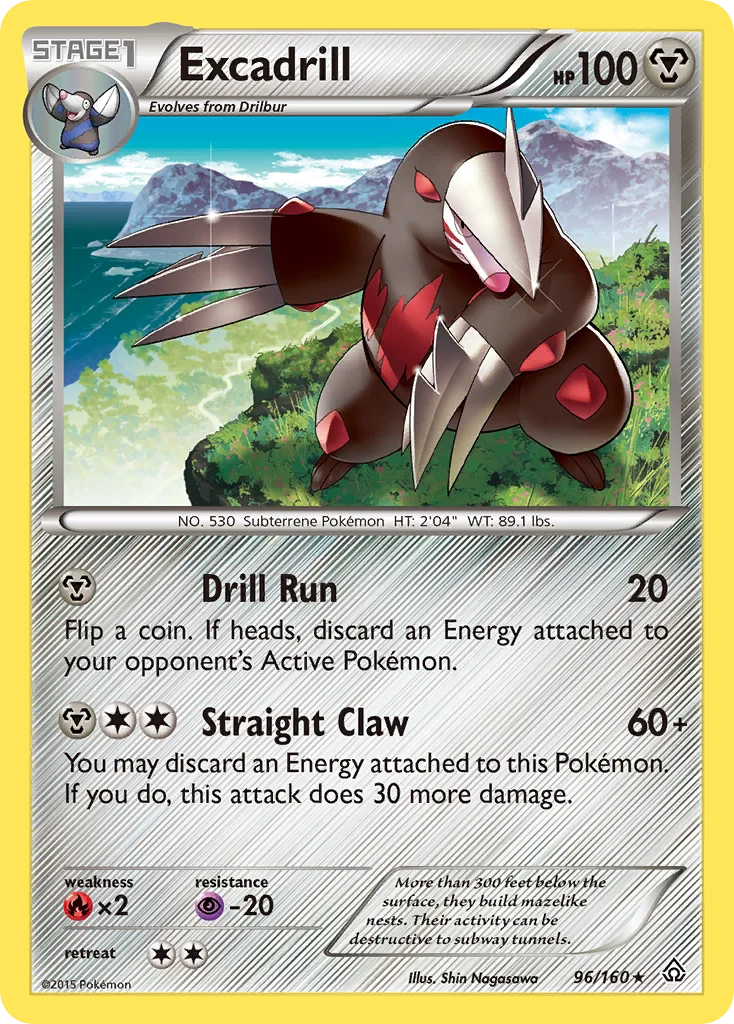 Excadrill Pokemon card