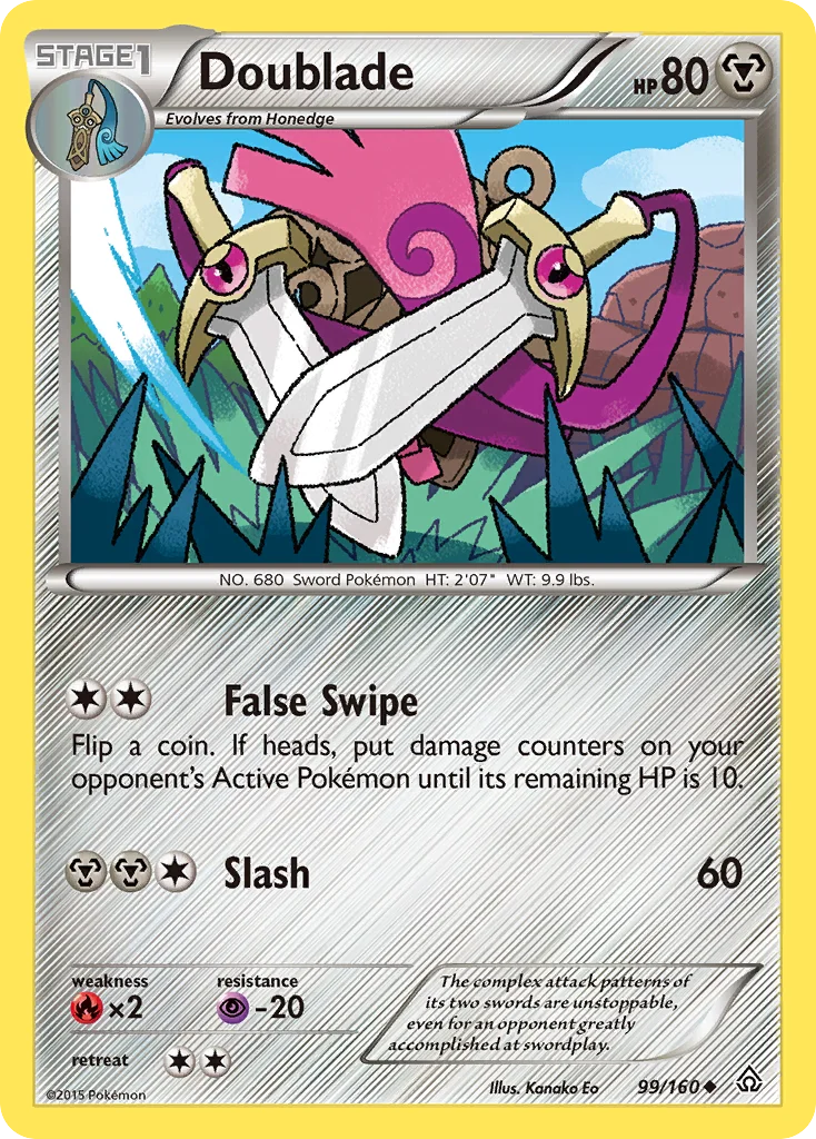 Doublade Pokemon card
