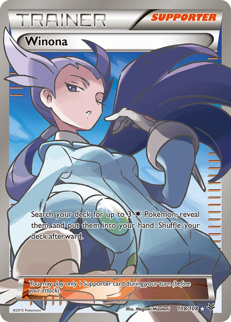 Winona Pokemon card