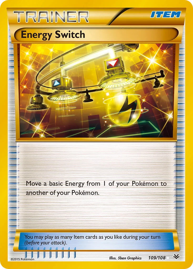 Energy Switch Pokemon card