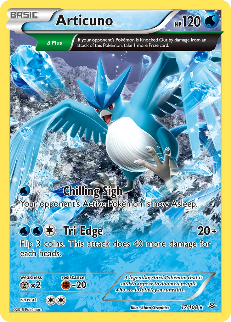 Articuno Pokemon card