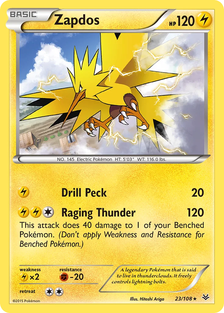 Zapdos Pokemon card