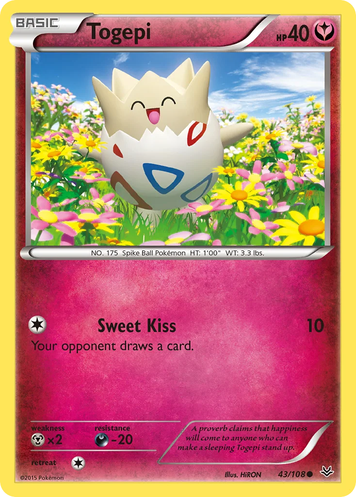 Togepi Pokemon card