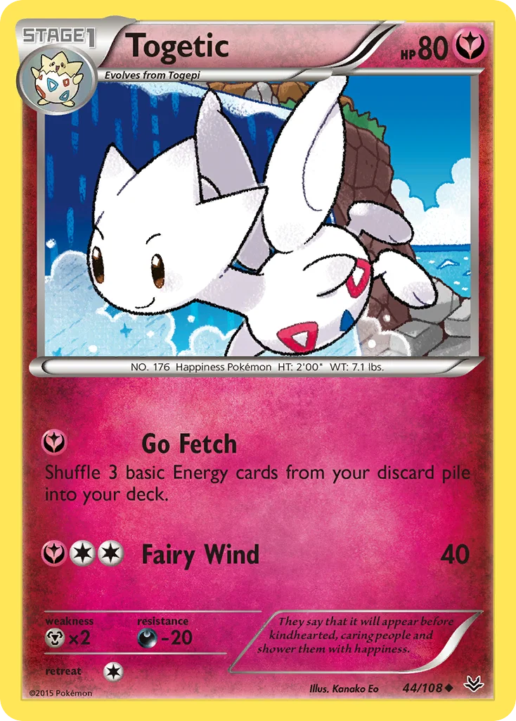 Togetic Pokemon card