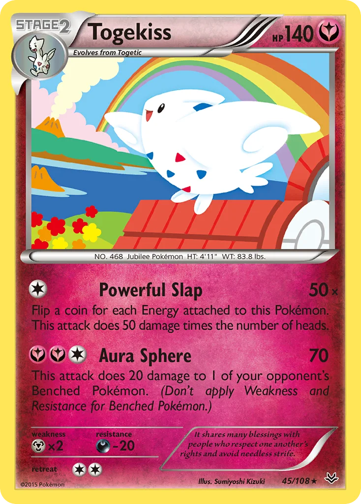 Togekiss Pokemon card