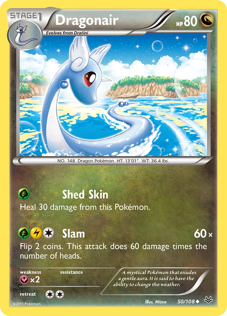 Dragonair Pokemon card
