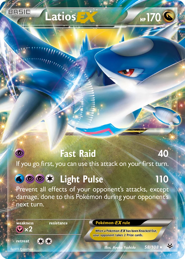 Latios-EX Pokemon card