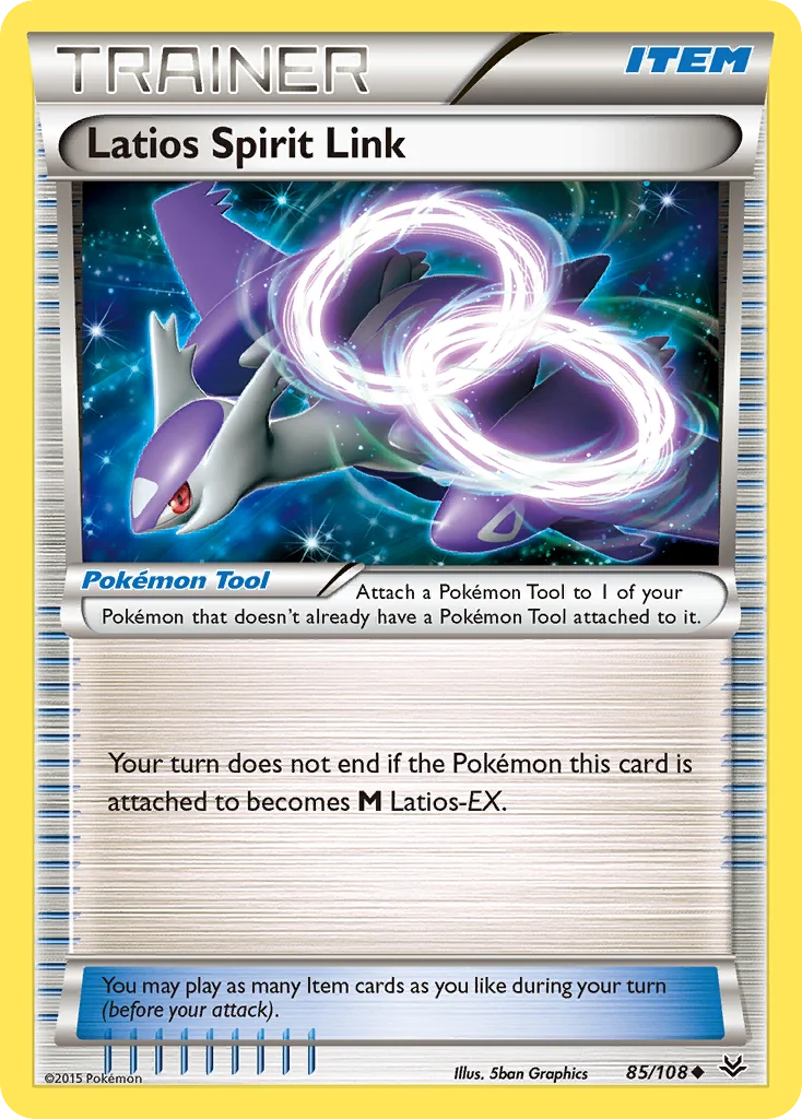 Latios Spirit Link Pokemon card