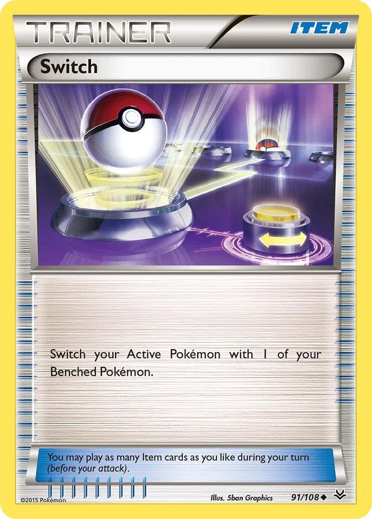 Switch Pokemon card