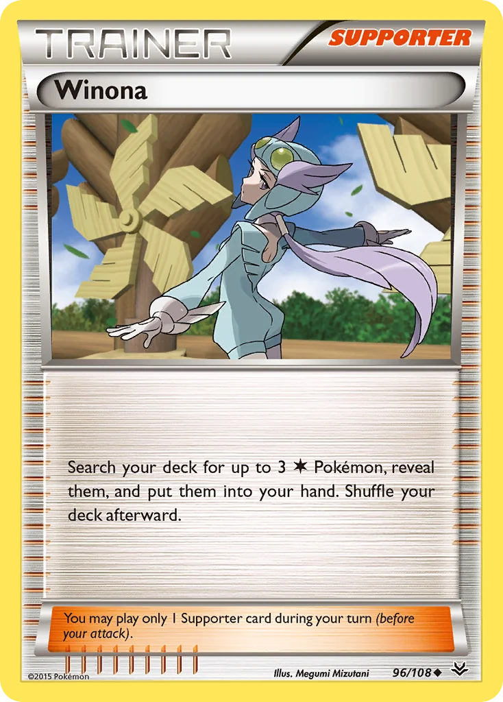 Winona Pokemon card