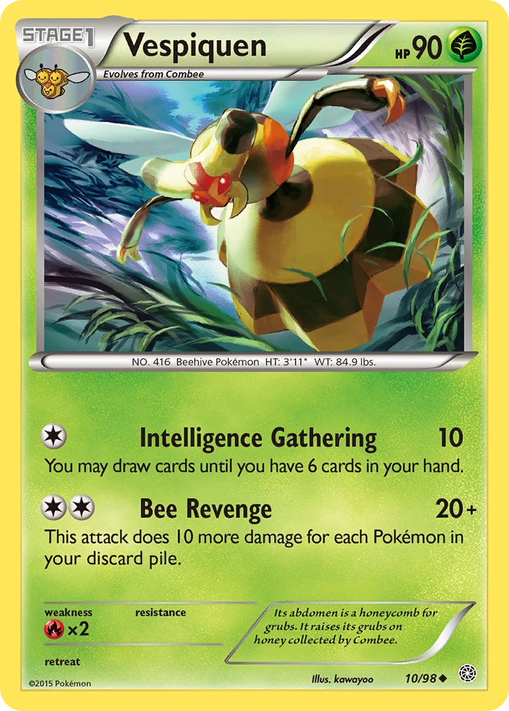 Vespiquen Pokemon card