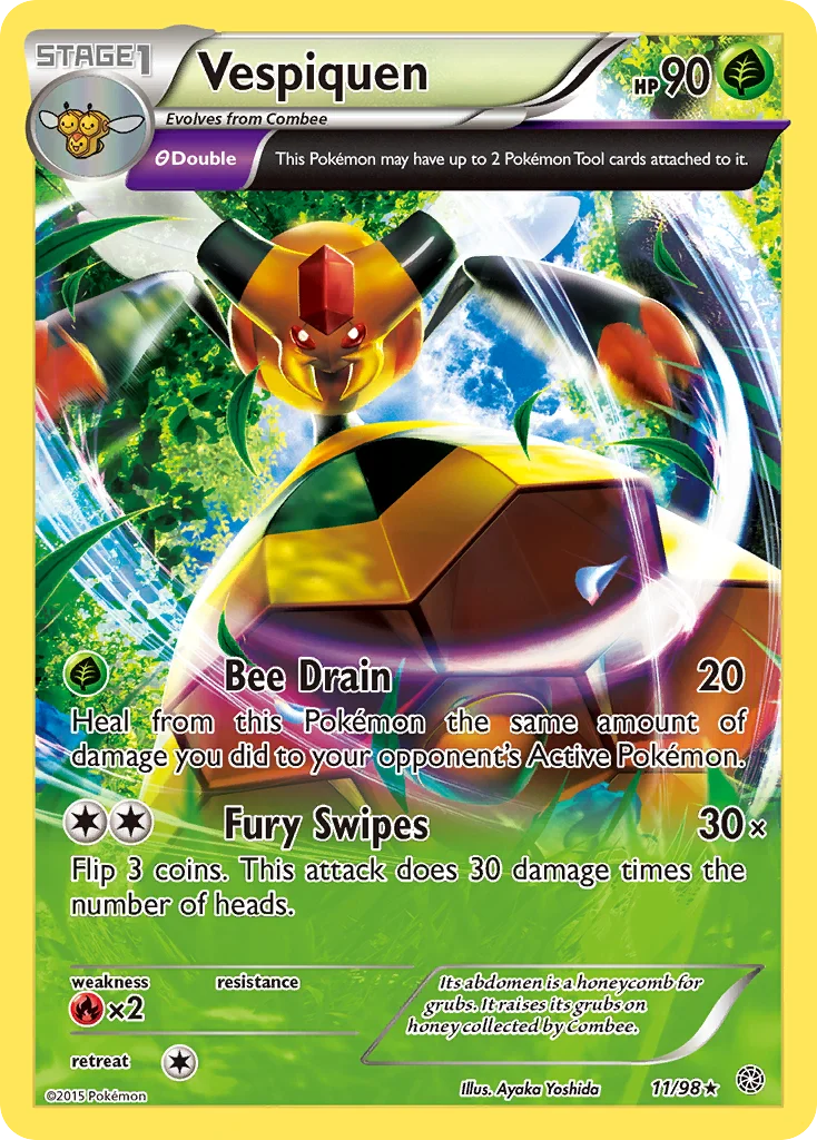 Vespiquen Pokemon card
