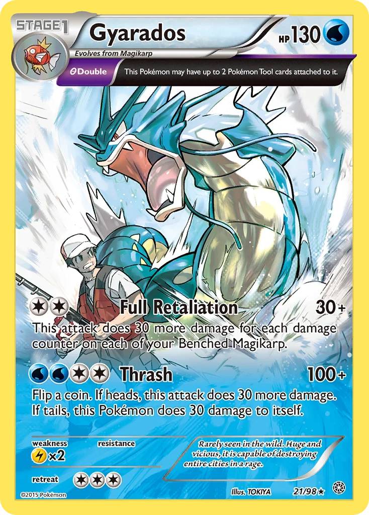Gyarados Pokemon card