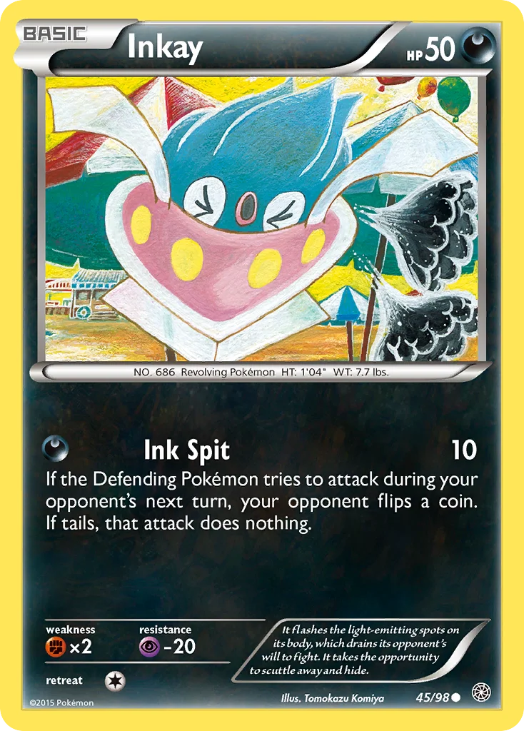 Inkay Pokemon card