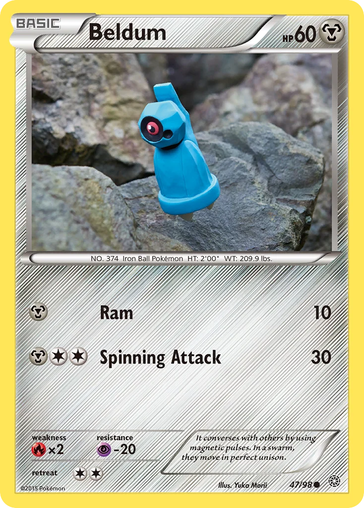 Beldum Pokemon card