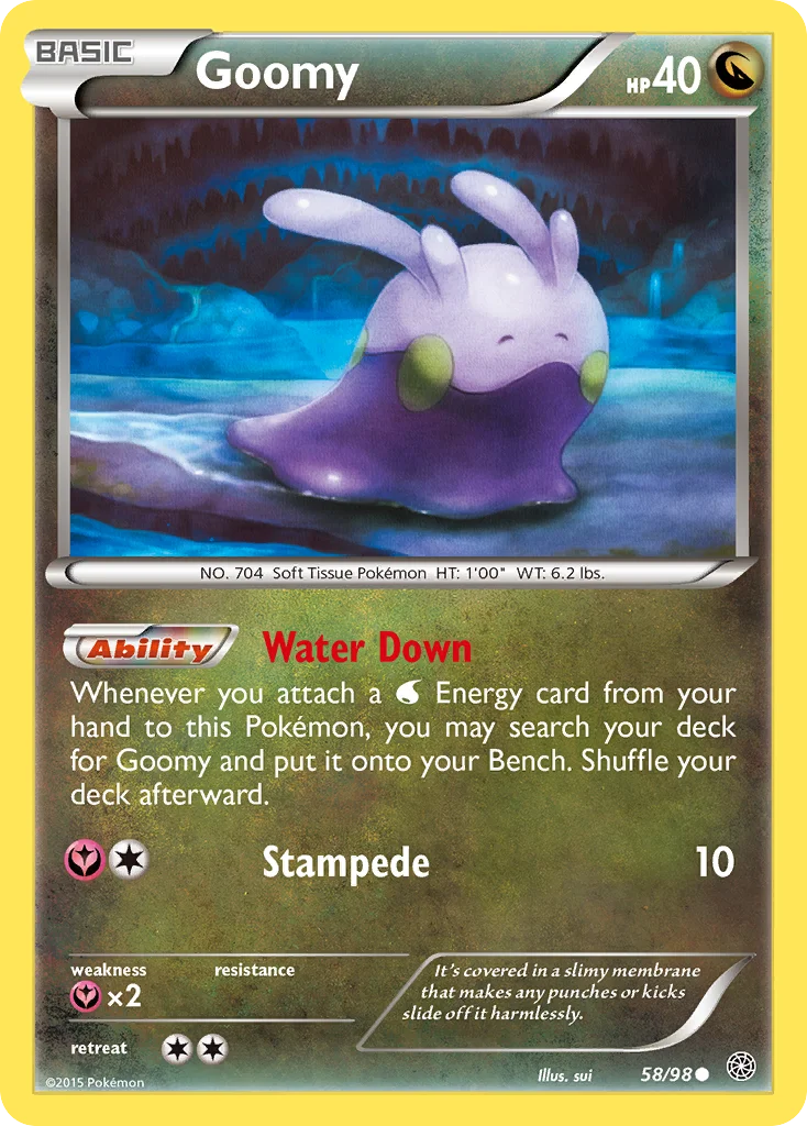 Goomy Pokemon card