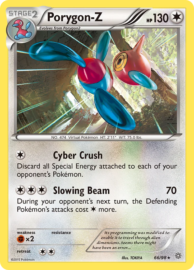 Porygon-Z Pokemon card