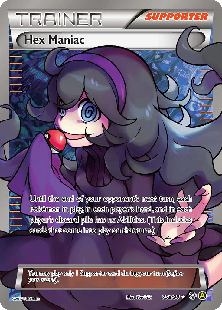 Hex Maniac Pokemon card