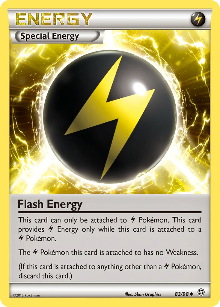 Flash Energy Pokemon card