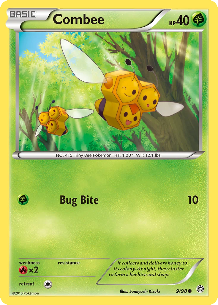 Combee Pokemon card