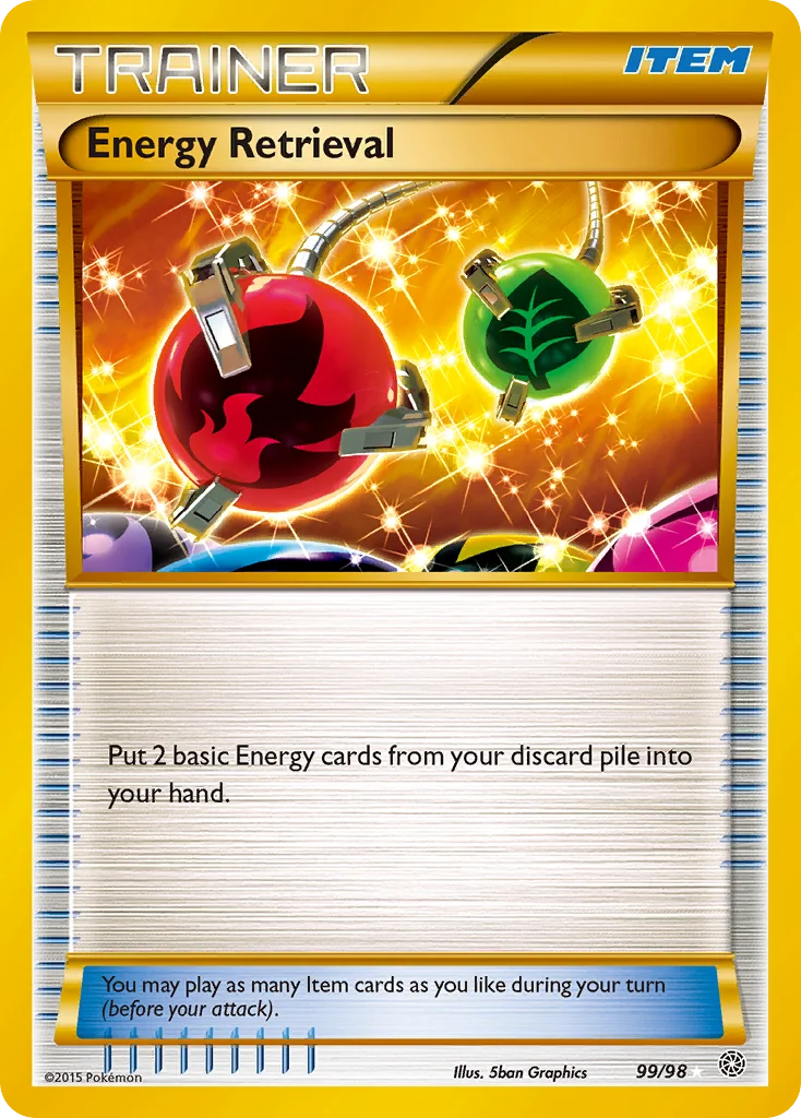 Energy Retrieval Pokemon card