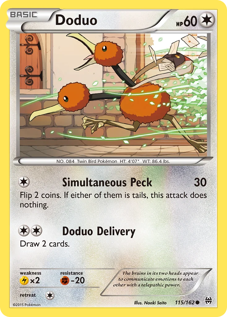 Doduo Pokemon card