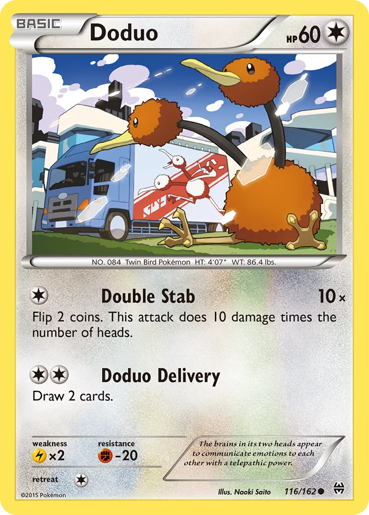 Doduo Pokemon card