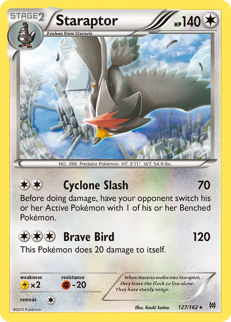 Staraptor Pokemon card