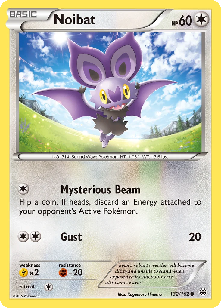 Noibat Pokemon card