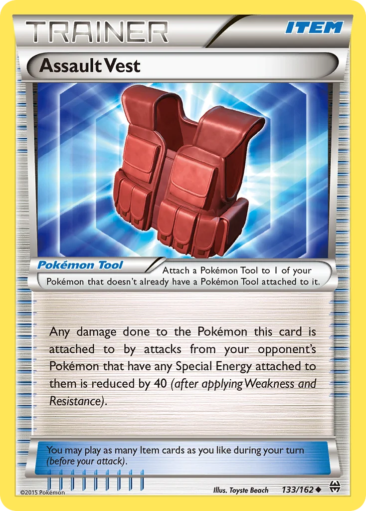 Assault Vest Pokemon card