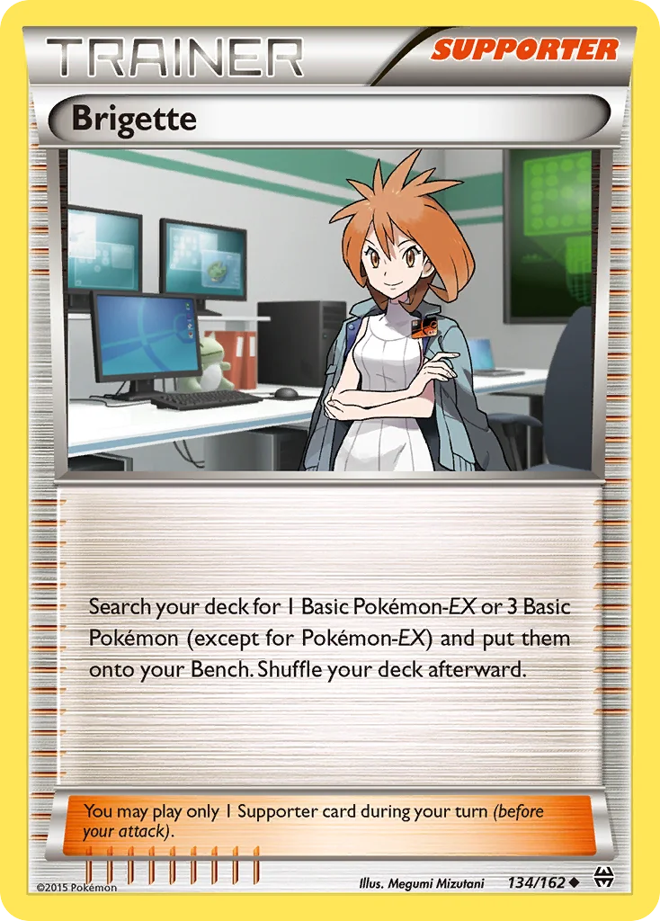 Brigette Pokemon card