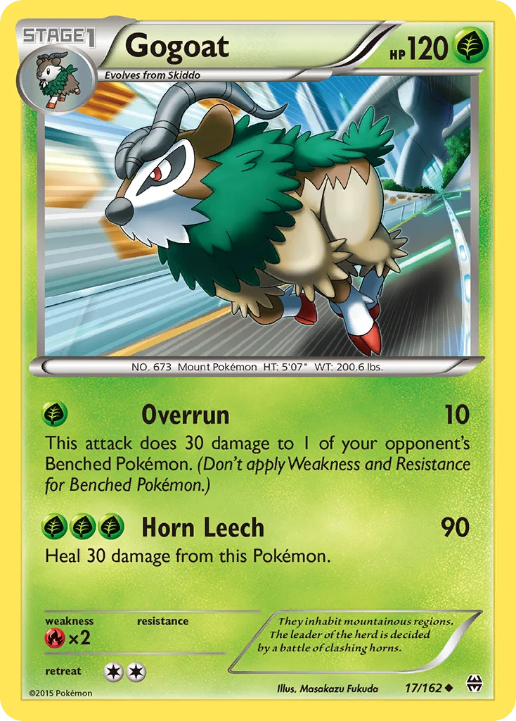 Gogoat Pokemon card