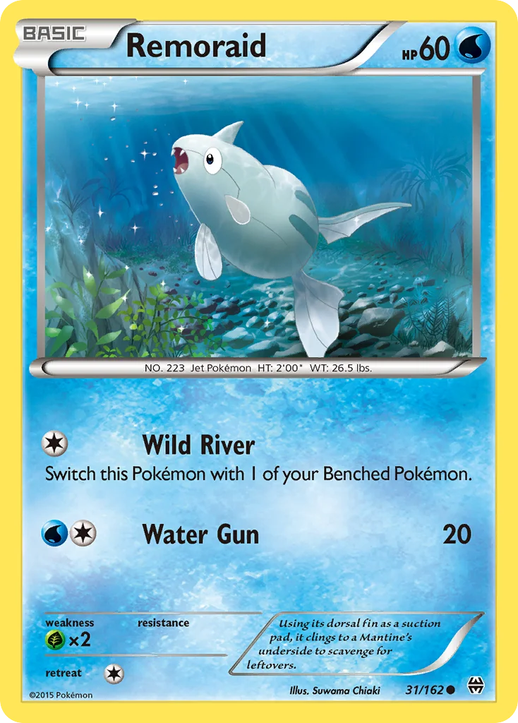 Remoraid Pokemon card