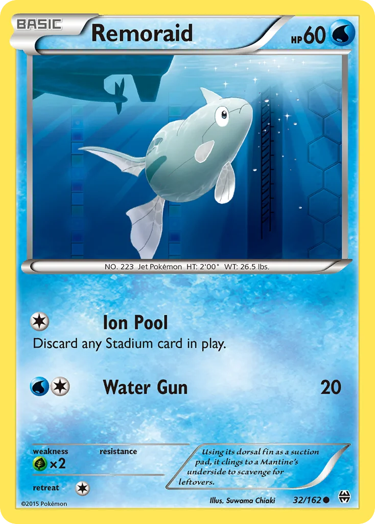 Remoraid Pokemon card