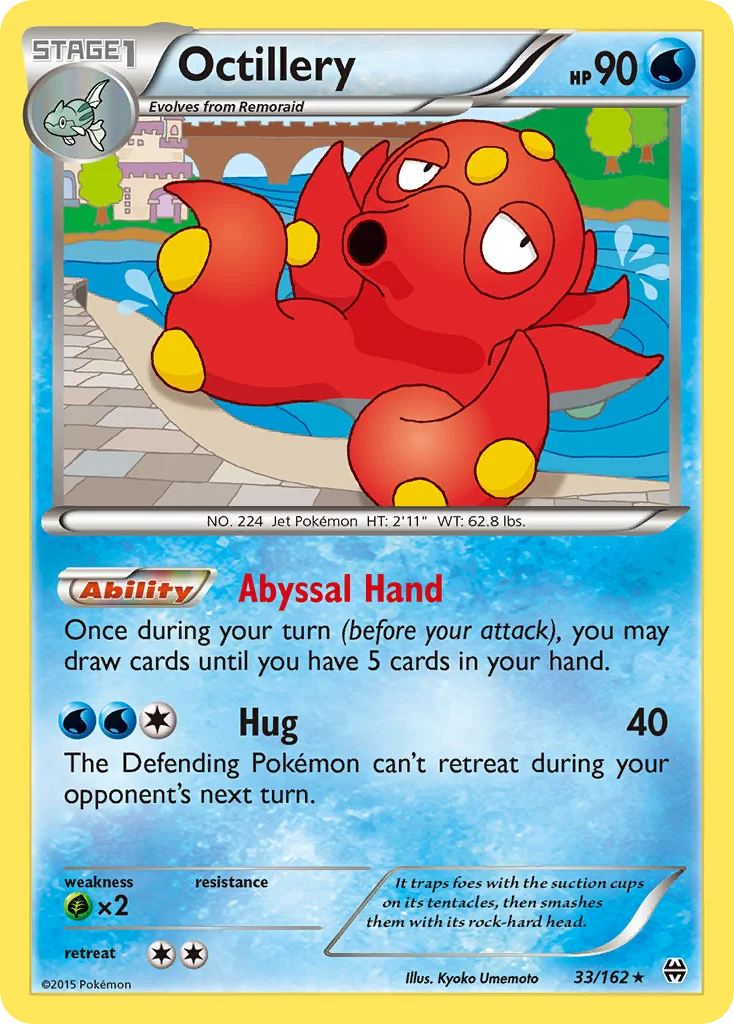 Octillery Pokemon card