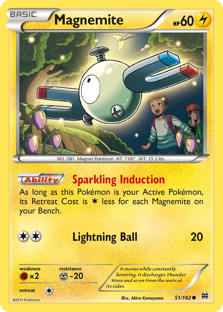 Magnemite Pokemon card