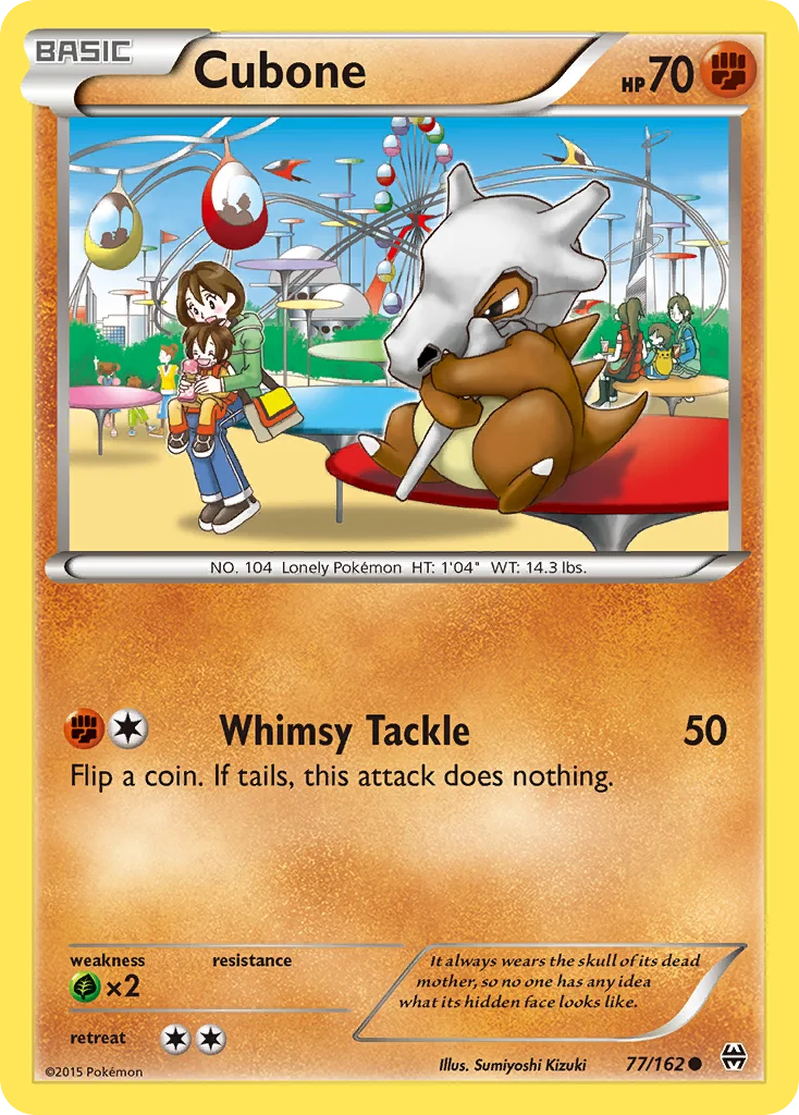 Cubone Pokemon card