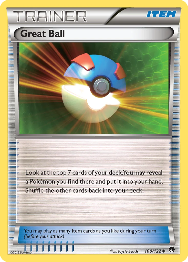 Great Ball Pokemon card