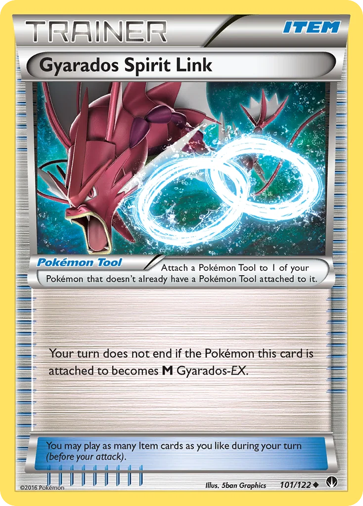 Gyarados Spirit Link Pokemon card