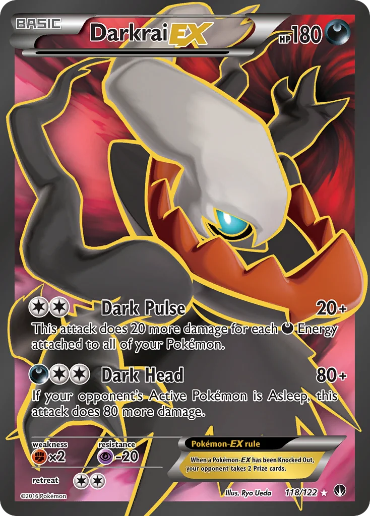 Darkrai-EX Pokemon card